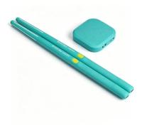 MotiveTech Electronic Percussion Dev Electronic Drum Kit Portable Set Digital With Converter PVC Compact Silent Training Suitable for beginners students dorms late night, Blue