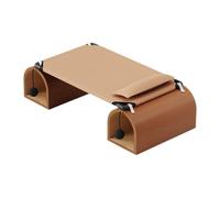 MotiveTech Elevated Cat Bed Lounger, Non-Slip Portable Heavy Duty Wooden Cat Bed for Lawn, Living Room, Patio, Balcony And Deck, Coffee