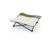 MotiveTech Elevated Outdoor Dog Bed Sturdy Frame Foldable Dog Cot Stable Structure Folding Raised Pet Bed for Patio
