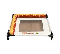 MotiveTech Elevated Pet Bed Cooling Pet Outdoor Dog Bed for Outdoor Camping, 86cmx62cmx18cm