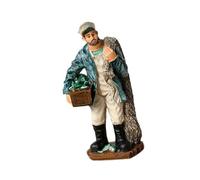 MotiveTech Fisherman Figurine, Resin Craft, Unique Nautical Table Ornament, Sculpture for Living Room, Bookshelf And Bedroom, Multi, Style B