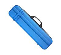 MotiveTech Fishing Tackle Case Rod Bag Shockproof Waterproof EVA Hard Case Large Capacity Carrying Fishing Accessories Suitable for Fishermen Travel, 80cm Blue