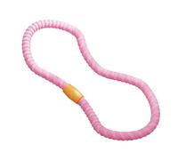 MotiveTech Fitness Hoop Weighted Exercise for Adults with Quiet Spring Structure, Massage Function And Soft Cover. Exercise, Ge, Pink 1 Section 2.5kg