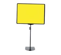 MotiveTech Flexible Sign Holder for Advertising Purposes, Floor Model Made of Metal, Multi, A3 Frame