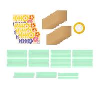 MotiveTech Flower Bouquet Craft Kit Decor Paper Flowers for Birthday Teacher Appreciation Week