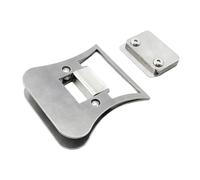 MotiveTech Fly Tying Feather Tweezers with Stacker, Practical Metal Feather Tweezers for A Fisherman's Gift