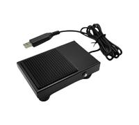 MotiveTech Foot Pedal Switch USB Footswitch Office Work Video Game Replacement Equipment Laptop Music Page Turner Hot Key Foot Control, 1.2m Cable