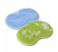 MotiveTech Foot Scrubber Mat Foot Cleaner Foot Brush Shower Mat Bath Mat with Hanging Hole and Non Slip Suction Cups for Deep Cleansing and Exfoliating Massage, Style to 6