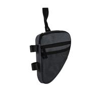 MotiveTech Forearm Crutch Bag Forearm Crutch Accessories Storage Pouch with Triangle Shape Lightweight Waterproof Forearm Crutches Bag with Mesh Pocket, Gray