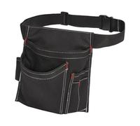 MotiveTech Gardening Tools Belt Multifunctional Portable Heavy Duty Waist Bag Oxford Waterproof Adjustable Garden Tool Belt Pouch for Carpenters,Gardeners, Builders and Joiners, Black