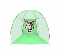 MotiveTech Golf Practice Net Portable Golf Hitting Net Chipping Net Training Tent With Stable Fiberglass Frame For Repeated Practice Suitable for backyard garden, Green Mouse