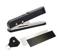 MotiveTech Guitar Pick Punch Kit, Professional DIY Card Cutter Machine with Pick Cutter, Blade And Holder, Accessories for Guitar Picks, A