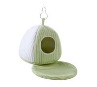 MotiveTech Hammock Shed with Cushion Bird Bed for Cage for Budgies, 17cmx17cmx17cm