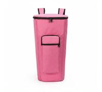MotiveTech Hand Drum Gig Bag Thickened Padding Hand Drum Bag Shockproof Backpack for Artists, Pink, 10 Inch