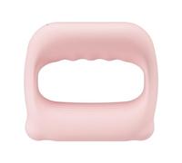 MotiveTech Handheld Electric Massager, Portable, Waist Gift, Adjustable Deep Tissue Vibrating for Women and Men, Pink