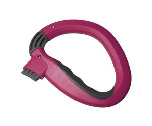 MotiveTech Handle for Carrying Supermarket Bags, Shopping Assistant, Lightweight, Comfortable Grip, Portable, Carrying Handle, Rose Red