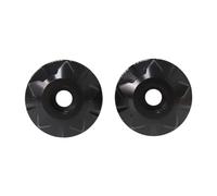 MotiveTech Handlebar Balance Plug Rear Cover, Professional, Heavy Duty, CNC Aluminum Alloy, Lightweight, Easy to Install, Replacement for, Black