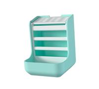 MotiveTech Hay Rack, Feeding Bowl, Versatile, for Small Animals, Grass Holder, Feeding Trough for Rodents And Chinchillas, blue