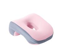 MotiveTech Head Cushion Napping Pillow for Kids with Zipper Headrest for Neck Face Down Pillow, Pink