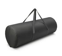MotiveTech Heavy Duty Cylindrical Storage Bag | Zippered, Portable, Oxford Cloth Bag with Straps, for Camping, Moving, commuters, 38-120cm