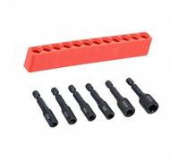 MotiveTech Hex Shank Tap Sleeve Threading Chuck Power Holder Socket Adapter Alloy Steel Design for Reliable Drive and Manual Thread Cutting Repair Shop Maintenance