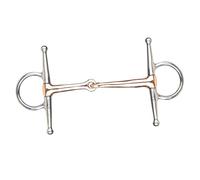 MotiveTech Horse Bit, H-Shaped Snaffle, Full Cheek Snaffle, D-, Training Bit, Equestrian Accessories for