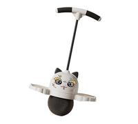 MotiveTech Inflatable Pogo Ball for Kids' Fitness and Training Activities, white