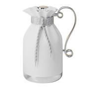 MotiveTech Insulated Thermal Coffee Pot, Teapot, Luxury Ornaments, Large Capacity Arabic Coffee Pot, Festive Tea Pot, White