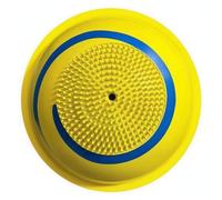 MotiveTech Interactive Throwing Disc | Raised Textured Center, Retrieval Disc, for Outdoor Games