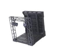 MotiveTech Interlocking Display Base for Model Making, Toy Storage Garage, Craft Scene Layout, Action Figure Stand Like, Style A