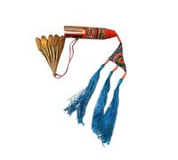 MotiveTech Jew's Harp, Folk Instrument, Harmonica, Metal, Portable, Creative, Ethnic Music, Suitable for Children, Adults, Beginners, Music Lovers, Hob, 5 Leaf