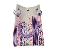 MotiveTech Knitted Handbag, Gift for Wife and Daughter, Simple Shopping Bag for, Spring, Purple