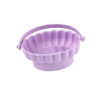 MotiveTech Makeup Brush Cleaner Mat, Cosmetic Brushes Washing Tool, Foldable, Multifunctional Organizer for Brushes Powder Sponges