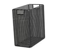 MotiveTech Mat Storage Rack Laundry Hamper Basket Corner Storage Organizer Workout Equipment Organizer for Bedroom Resistance Bands, Black