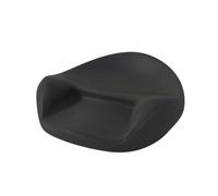 MotiveTech Meditation Cushion Comfortable Meditation Pillow Firm Floor Cushion with Contoured Shape for Physical Discipline, Zazen, Hexagonal Mesh Black, Single Product With Carton