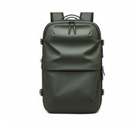 MotiveTech Men Expandable Rucksack Laptop Backpack Travel Bag With Vacuum Compression Oxford Polyester Material Expandable Capacity, Regular Version, Green, color to 3