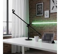 MotiveTech Mic Stand Pole Reach Adjustable Vocal Pickup Rod Extendable Height s Arm Pole for Stage, Live Broadcasting, 70cm