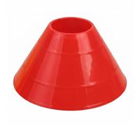 MotiveTech Mini Skating Cone Wear-Resistant Inline Skate Marker High Visibility Slalom Obstacle Cone for Beginners, Red
