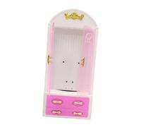 MotiveTech Mini Wardrobe Small Closet for Kids Role-Playing Activities, White