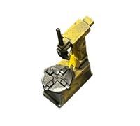 MotiveTech Miniature Tire Changer Workshop Equipment Model Making 1/64 Garage Furniture Model Car Repair Tools Miniature in Lightweight Resin Detail, yellow