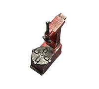 MotiveTech Miniature Tire Changer Workshop Equipment Model Making 1/64 Garage Furniture Model Car Repair Tools Miniature in Lightweight Resin Detail, red