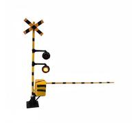 MotiveTech Model Railroad Lamp Crossing Accessory Beacon Miniature Track Light Resin Feature for Compact Diorama Scenes and Layout Depth suitable for collectors hobbyists exhibition setups