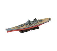 MotiveTech Model Ship Aircraft Carrier Miniature Warship Model to Build Fun Assembly Kit in PP Suitable for Home Decoration, New Jersey