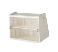 MotiveTech Mug Organizer for Living Room with Countertop Features and Dust Protection, Without Side Box