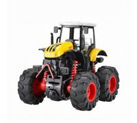MotiveTech Multi-Surface Monster Tractors Toy | trick rotating Action, Toy Car, Vehicle, for Playroom, Kids, young children, Yellow