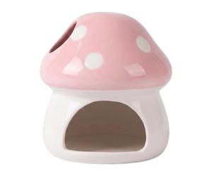 MotiveTech Multifunctional Hamster House, Indoor Cave, Cute And Sturdy Hiding Place for Small Animals Such As Ferrets, Rats And Others, Pink