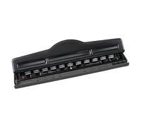 MotiveTech Mushroom-shaped Disc Punch, Metal Paper Punch for Binders, Easy to Use, Portable, 11-hole Punch.