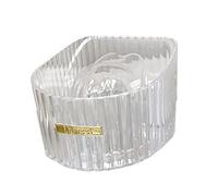 MotiveTech Nail Soaking Container for Acrylic Nail Removal, Gel Polish Cleaning Tool, Transparent