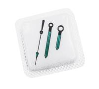 MotiveTech NH35/NH36 Watch Hands Set. Easy to Install, Remove, and Replace. Watchmaking Accessories. Simple Hands, Green