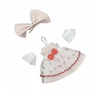 MotiveTech OB11 Doll Outfit Includes Accessories 1/8 BJD Clothes Set Multiple Designs Available BJD Doll Clothes Set for Hobbyists, Imaginative Play , Pink Princess Dress